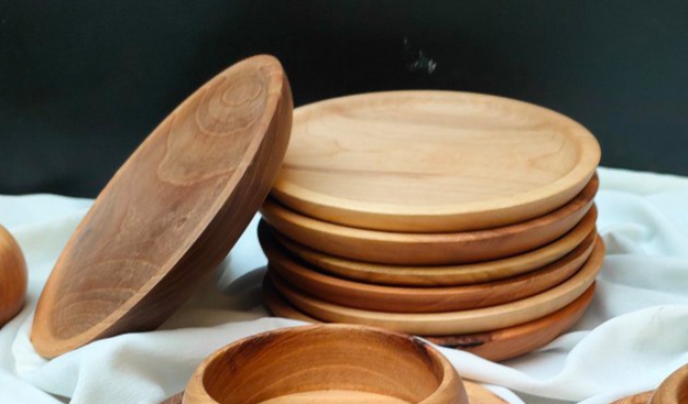 پیش دستی چوب گردو