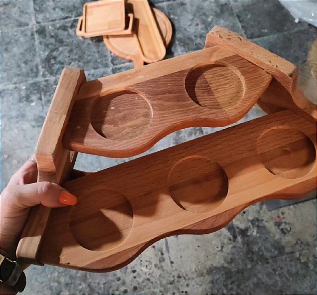 استند چوبی ۲ طبقه پاسماوری