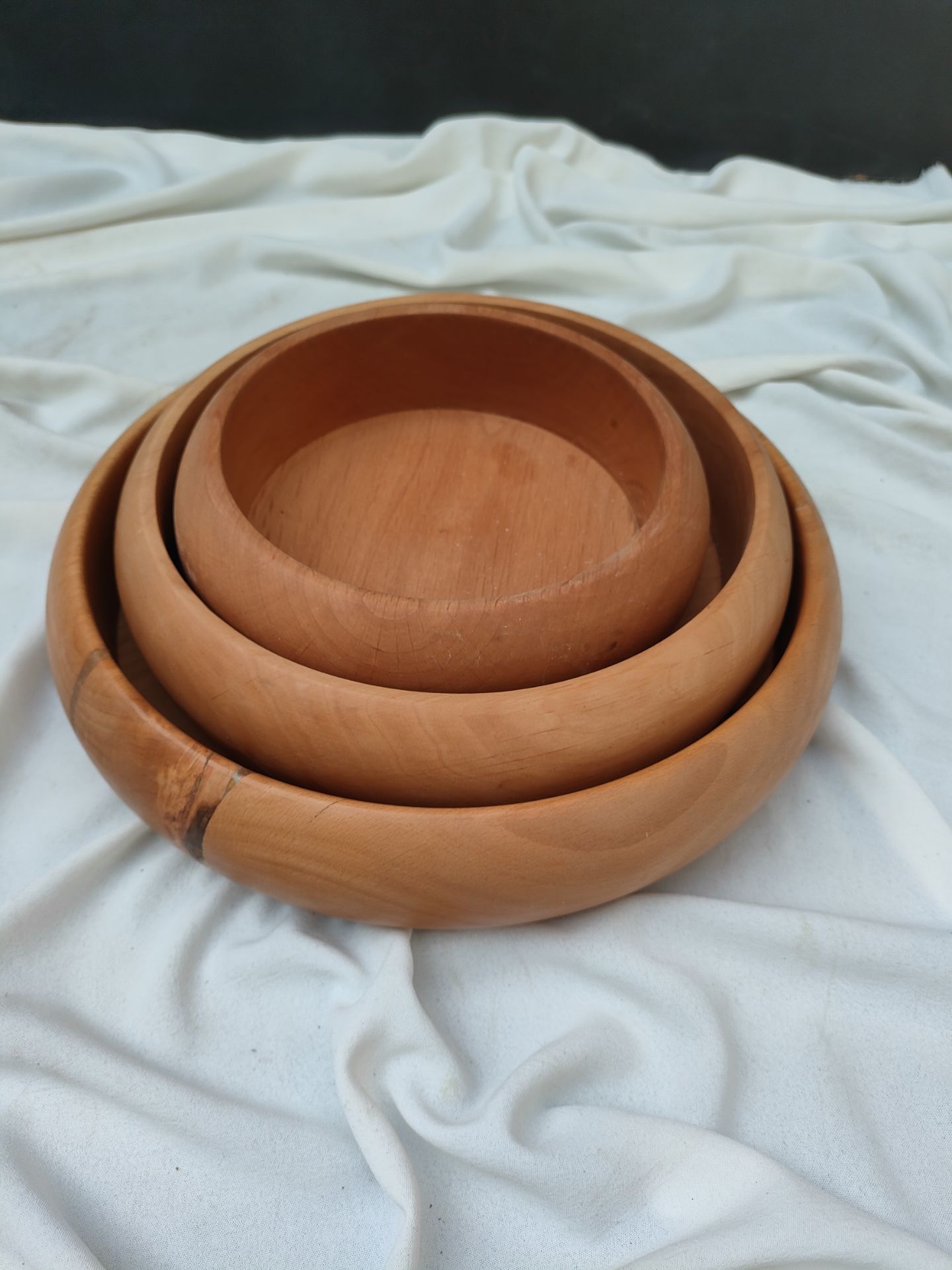 ست ۳ عددی کاسه چوبی